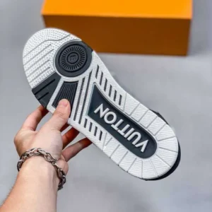 Louis Vuitton Signature Black Gray Trainer - Image 3