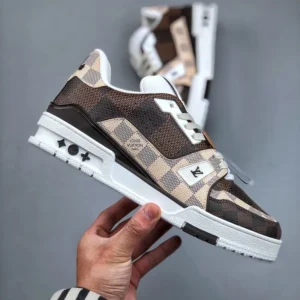 Louis Vuitton #54 Signature Damier Ebene Multi Trainer - Image 2