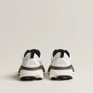 Hoka Bondi 8 White/Black - Image 3