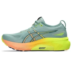ASICS Gel-Kayano 31 Paris Light Celadon & Safety Yellow - Image 5
