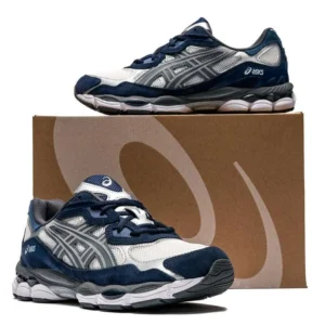 Asics Gel-NYC Cream Steel Blue - Image 6