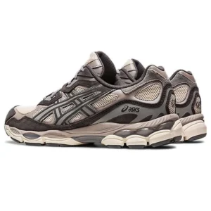 Asics Gel-NYC Oatmeal & Obsidian Grey - Image 3