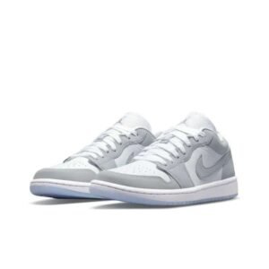 Air Jordan 1 Low White Wolf Grey - Image 5