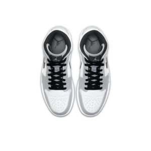 Air Jordan 1 Mid Light Smoke Grey - Image 4