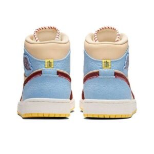 Air Jordan 1 Mid SE Fearless Maison Chateau Rouge - Image 4