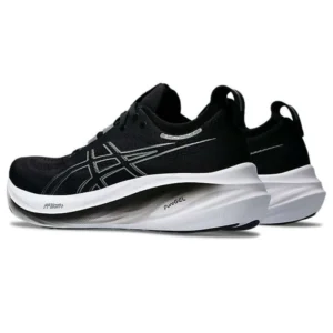 Asics Gel-Nimbus 26 Black & Graphite Grey - Image 3