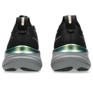 Asics Gel-Nimbus 26 Platinum Black & Champagne - Image 6