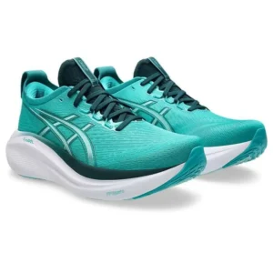 Asics Gel-Nimbus 27 Wave Teal Saxon Green - Image 2