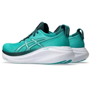 Asics Gel-Nimbus 27 Wave Teal Saxon Green - Image 4