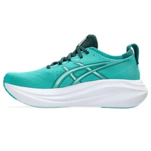 Asics Gel-Nimbus 27 Wave Teal Saxon Green - Image 3