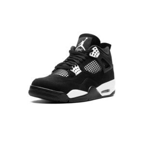 Air Jordan 4 Retro Black Canvas - Image 3