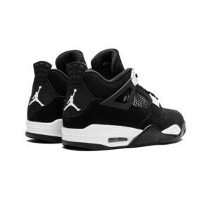 Air Jordan 4 Retro Black Canvas - Image 4