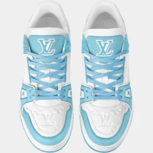 Louis Vuitton Sky Blue Trainer - Image 6