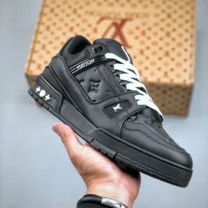 Louis Vuitton Black Trainer - Image 2