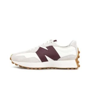 New Balance 327 White Dark Red - Image 3