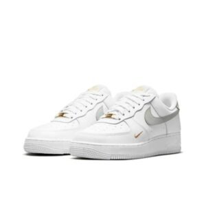 Nike Air Force 1 Low White Grey Gold - Image 4