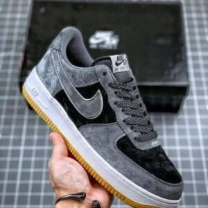 Nike Air Force 1’07 Low Grey Black White - Image 3