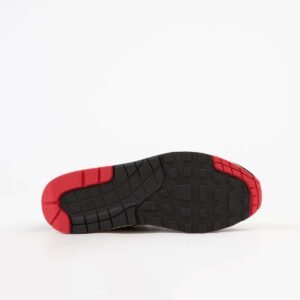 Nike Air Max 1 Premium Black University Red Sail Oil Grey STASP - Image 2