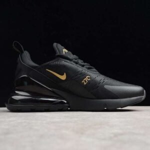 Nike Air Max 270 Black Gold - Image 3