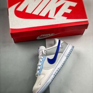 Nike Dunk Low Ivory Hyper Royal - Image 2