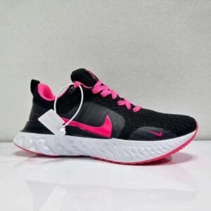 Nike React Infinity Run Flyknit 3 Black Pink - Image 4
