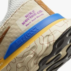 Nike React Infinity Run Flyknit 3 Premium Moving Company Phantom Oatmeal Citron - Image 5