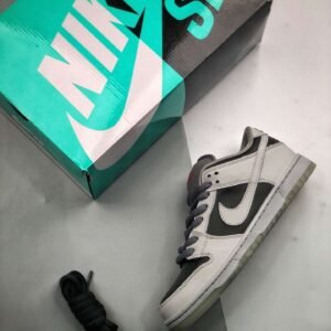 Atlas x Nike SB Dunk Low Wolf Grey Black Challenge Red - Image 3