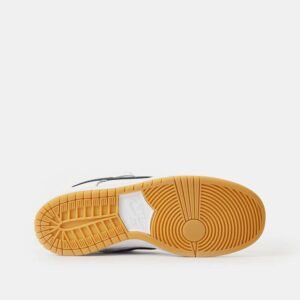 Nike SB Dunk Low White & Gum Light Brown - Image 3