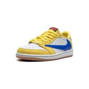 Travis Scott x Air Jordan 1 Low OG Canary - Image 4