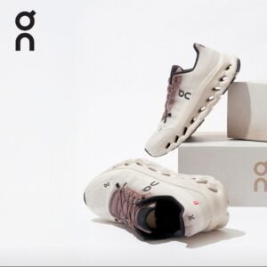 On Running Cloudtilt Unisex Sport Sneakers – Sand Clove - Image 2