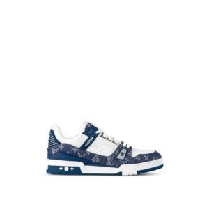 Louis Vuitton Blue White Trainer - Image 4