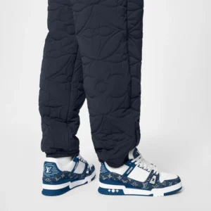 Louis Vuitton Blue White Trainer - Image 5