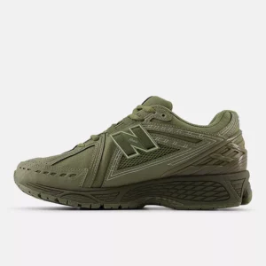 New Balance 1906R Shoes Dark Olivine with Silver Metallic - Image 4