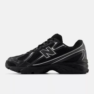 New Balance 740 BLACK with SILVER METALLIC - Image 2