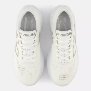 Fresh Foam X 1080v14 White with Light Gold Metallic and Sea Salt - Image 5